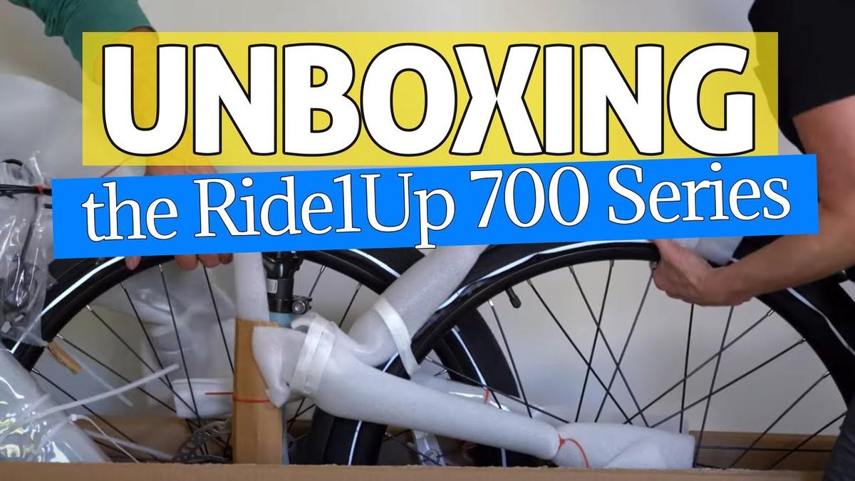 'Video thumbnail for Unboxing the Ride1Up 700 Series- Helpful Tips & Assembly Prep!'